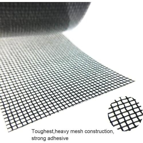 Window Screen Repair Kit Strong Adhesive Tape Fiberglass Covering Mesh Repair for Screen Door Tears Holes SAL99