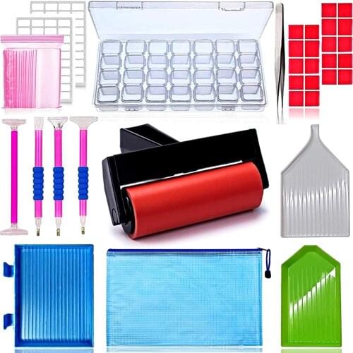 56ps- 5D Diamond Painting Accessories & Tools Kits for Kids or Adults to Make Diamond Painting Art
