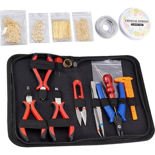 DIY Jewelry Making Tool Sets Cutting Pliers Handmade Beading DIY Craft Kits
