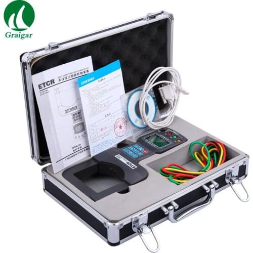 New Digital ETCR7300A Large Caliber Three Phase Power Tester With Automatic Shift