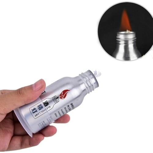 50ml Portable Alcohol Lamp Stove Lab Equipment Heating Burners Camping Hiking Outdoor Picnic Mini Adapter Tool
