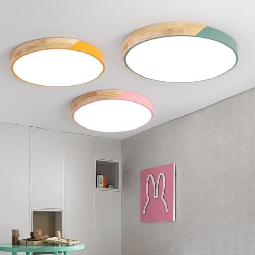 Simple Modern Led Macaron Ceiling Chandeliers For Living Room Bedroom Study Home Indoor Lighting Decoration Childrens Room Lamp