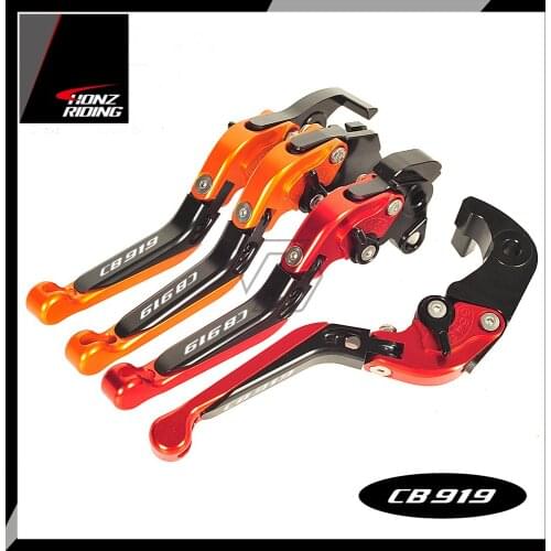 For Honda CB919 2002-2007 Motorcycle Foldable Brake Clutch Lever