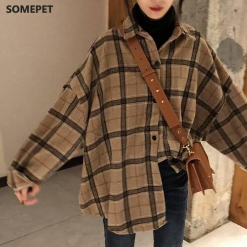 Somepet Women's Flannel Shirts