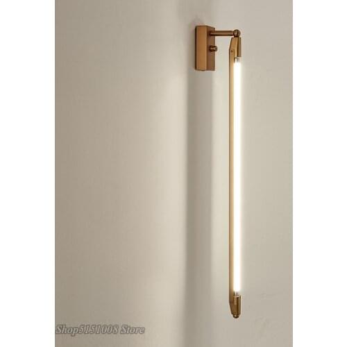 Nordic Modern Rotate T5 LED Wall Lamp Study Office Hanging Wall Lights Bedroom Suspension Luminaire Restaurant Decor Lighting