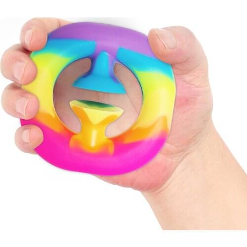 Hand Grip Strengthener Release Stress Hand Expander Finger Hand Gripper Trainer Multiple Functions Hand Grips Home Gym Fitness