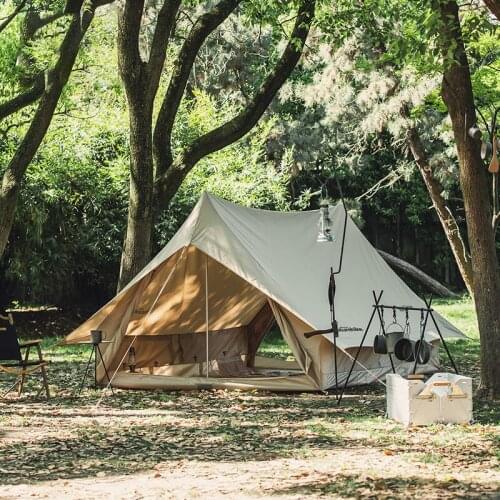 Cabin Pyramid Teepee Tipi Pentagonal Roof Top Tent Outdoor Glamours Camping Glamping India Cotton Canvas Hiking Backpacking