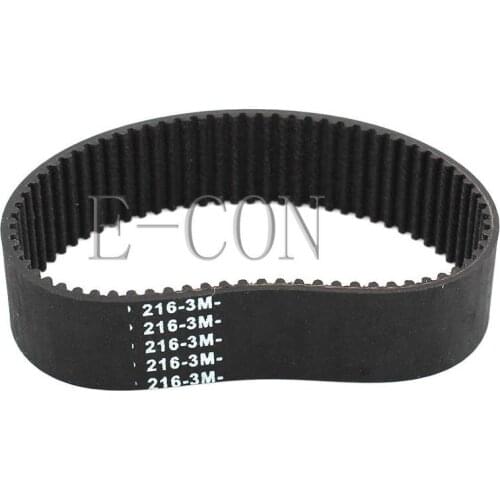 1pcs/5pcs 216-3M HTD Timing Belt 72 Teeth Cogged Rubber Geared Closed Loop 20mm Wide
