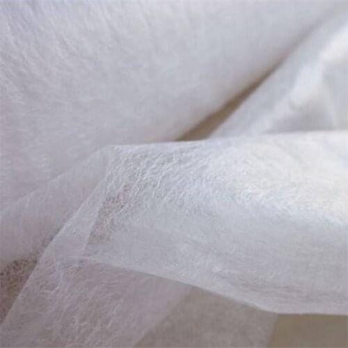 10m/lot Lightweight non-woven fabric fusible interlining, used for stitching double-sided fusible interlining garment accessory