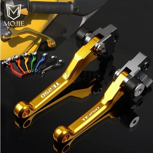 For HUSQVARNA TE250 TE 250 2013 2014-2016 2015 2017 Motocross CNC Pivot Brake Clutch Levers Dirt Bike Motorcycle Motorbike
