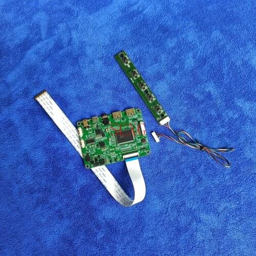 For LM156LF1L/LM156LF3L/LM156LF4L Kit EDP-30Pin 2Mini HDMI-Compatible 1920*1080 Monitor controller board drive 5V Micro-USB WLED