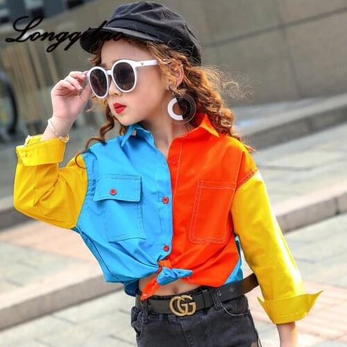 Блузки для девочек Longqibao China At AliExpress