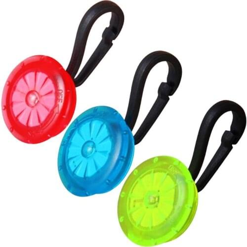 Luminescent Outdoor Sports Mini LED Bicycle Lamp Backpack Zipper Light Pet Flashlights Bicycle Lights