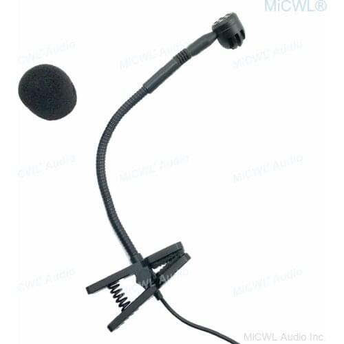 Instrument Musical Condenser Microphone MIC Classic Cardioid 3.5mm 1/8" Plug For Sennheiser 4P For Shure 3P For AKG