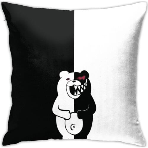 Danganronpa Figure Pillowcases On Cushions Decorative Cushion Cover For Custom Pillow Cushion For Sofa Decorative Cushion