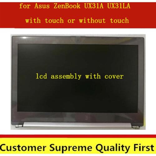 13.3'' FHD LCD Display Screen Assembly Upper Half Set For Asus UX31L UX31LA ux31a Laptop LCD screen assembly