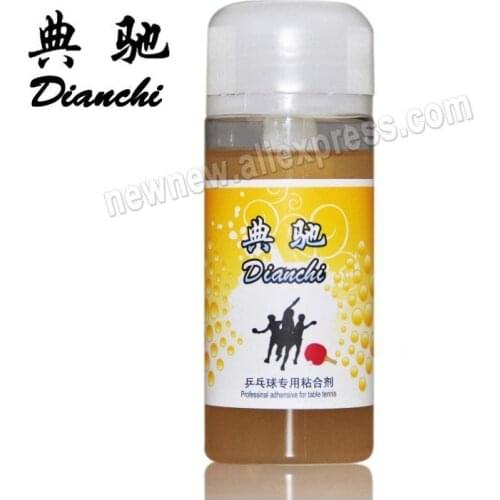 National Team Using DIAN CHI Professional Table Tennis Rubber Solubility Bond Booster/ Bond Oil/ VOC Tune Glue 130ml