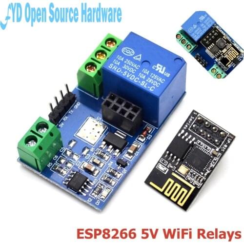 1pcs ESP8266 5V WiFi Relays for smart home mobile phone app remote switch