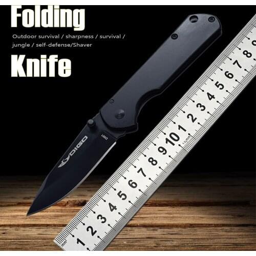 D001 Outdoor Survival Tactics Folding Knife EDC Camping Hunting Knife Self-Defense Knife Fruit Knife Field Survival Knife