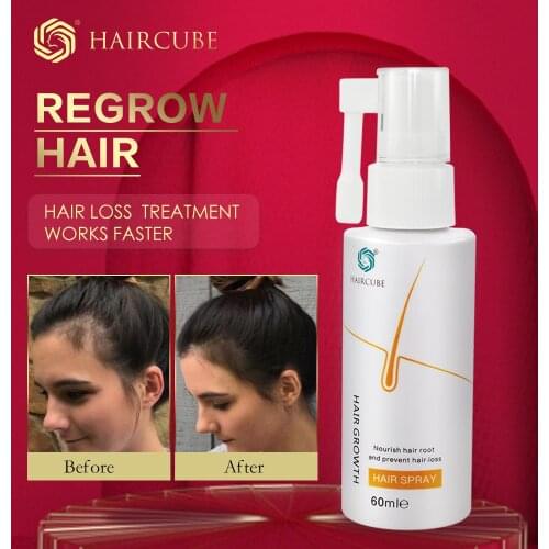 HAIRCUBE Hair Growth Products Essence Oil Hair Care Hair Treatment Hair Growth Serum Organic Anti Hair Loss Beauty Products