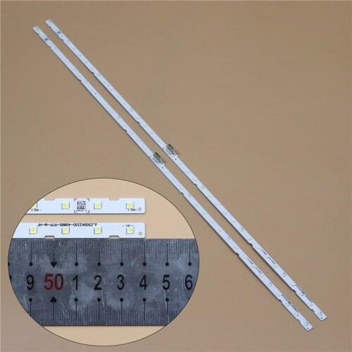 LED Array Bars For Samsung UA50NU7300RX UA50NU7300SX UA50NU7300WX UA50NU7400KX LED Backlight Strip Matrix Kit LED Lamp Lens Band