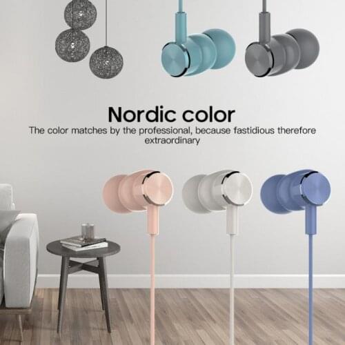 In Ear Wired Earphone 3.5mm Jack Sport Headsets Subwoofer Mobile Phone Headphone With Microphone Music Headset Hands Free Earbud