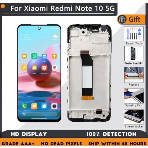 6.5" For Xiaomi Redmi Note 10 5G LCD Display Replacement Touch Screen Parts For Redmi Note 10 5G M2103K19G LCD