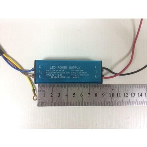 1 piece High Power 30W LED Power Supply IP66 Waterproof 150-265V IN & DC 20-39V OUT LED Driver