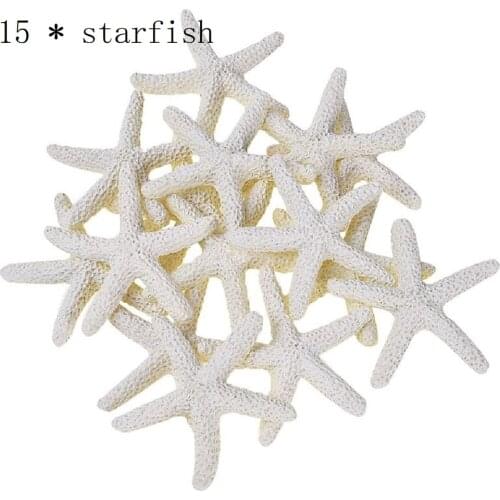 15 Pieces creamy-white Pencil Finger Starfish For Wedding Decor, Home Decor And Craft Project