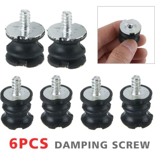 6PCS Chainsaw AV Buffers For HUSQVARNA 61 66 133 136 141 266 268 272XP 272S 272K Garden Tools Accessories