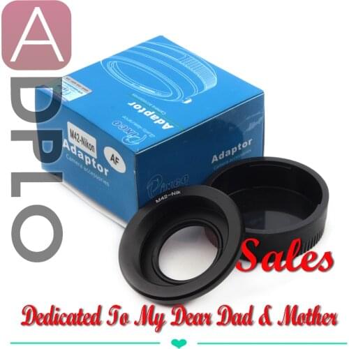 Pixco OpticalAF Confirm Infinity Lens Adapter With GlassSuit For M42 Screw Mount Lens to Nikon Camera D7000 D5200 D600 D800
