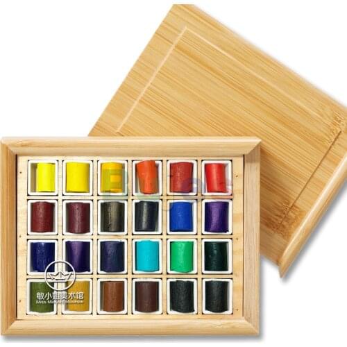 DANIEL SMITH Watercolor Stick, Sub-packaged, Artist Watercolor Set, Painting Supplies, Innovative,Wooden Box Set