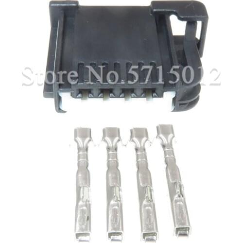 4 Hole Automotive Electrical Female Connector 1.5mm Series Car Plug Sockets With Terminals