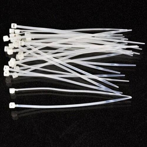 Free shipping Multifunction 1000 pcs/lot 2.5x100 mm Self-locking Plastic Nylon Cable Tie Zip Ties Black