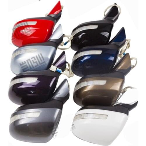 For Honda 9th CIVIC 2012 2013 2014 2015 ABS Electric folding Turn signal Rear View Mirror Assembly Set 5-wire