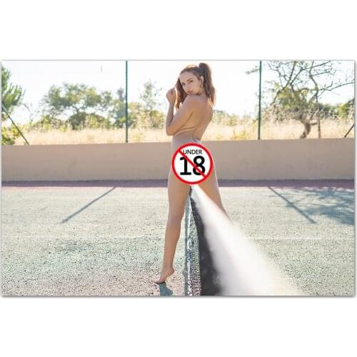 Adult Art Canvas Painting Hot Tennis Girl Posters and Prints Wall Picture for Living Room Decor