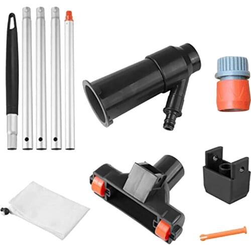 Swimming Pool Vacuum Jet Cleaner Pool Cleaning Kit Pool Supplies Accessories for Above Ground Pool Spa Pond Fountain US Standard
