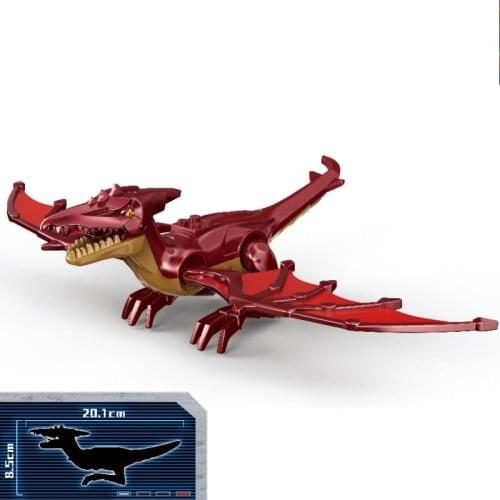 Jurassic Big Dinosaur Building Blocks Toys Park Compatible Major Brand Gifts Simulation Animal Rex Raptor