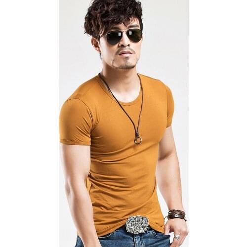 MAKS KOROL Short Sleeve T-shirts For Men