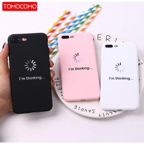 For iPhone 12 11 Pro 6 6S 8 8Plus X XS Max 7 7Plus Soft TPU Silicone Matte Case Coque Girl Sticker Memes Cool Quote Funny Words