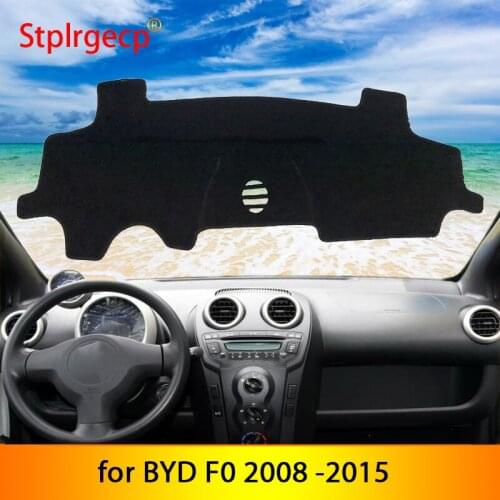For BYD F0 2008 2009 2011 2012 2013 2014 2015 Anti-Slip Mat Dashboard Pad Sunshade Dashmat Anti-UV Protect Carpet Accessories