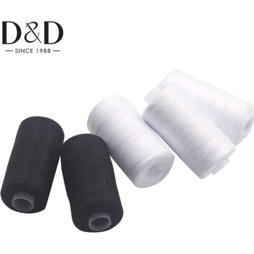 D&D 50Pcs 500M Sewing Thread Polyester Thread Set Strong And Durable Embroidery Threads For Hand Machines Sewing Tools