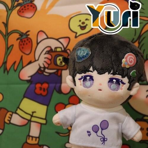 Yuri Ma Jiaqi Star Singer Plush 20cm Doll Toy with Clothes Costume Collection Stuffed Pillow Soft Fan New Limit BJYX Gift hot C