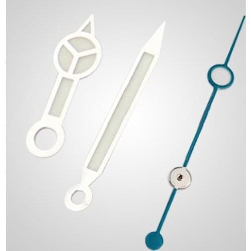 Watch Hands Blue/Green Small Second Hand Blue Luminous Watch Accessories for Miyota 8215/8205 Mingzhu 2813/3804 Movement