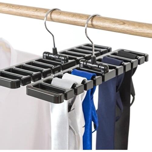 Storage Rack Tie Belt Hanger Wardrobe Belt Rotating Organizer Rack Multifuctional Scarf Hanger Home Closet Storage Holder
