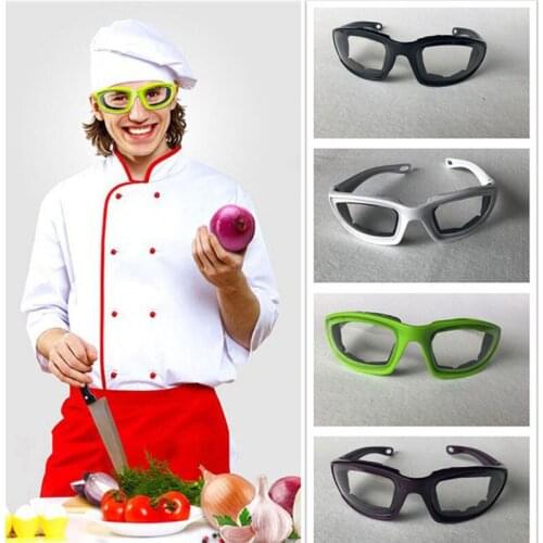 1Pcs High Quality Kitchen Onion Barbecue Goggles Tear Free Slicing Cutting Mincing Eye Protect Glasses Kitchen Accessories