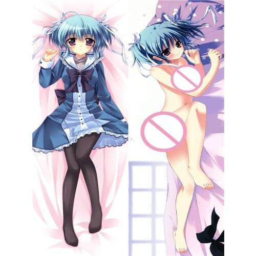 2018-August Anime Pure White Symphony Uryuu Sakuno Hugging Body Pillow Cover Case Dakimakura Body Decorative Pillow Case