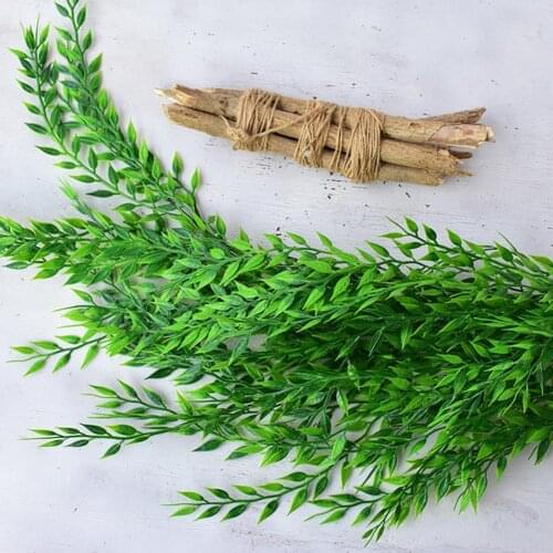 55% Dropshipping!!1 bouquet artificial artificial vine hanging plant family outdoor garden decoration can be wholesale