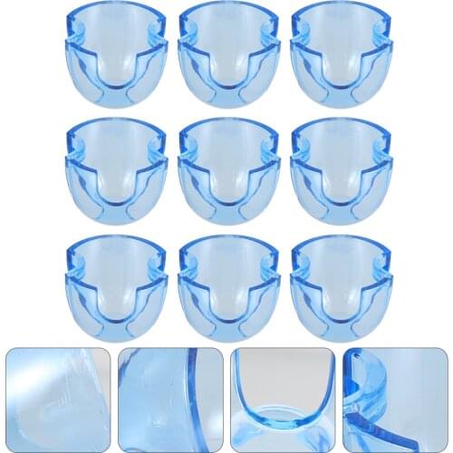 9pcs Mouth Bite Block Mouthguard Tool Orthodontic Opening Device