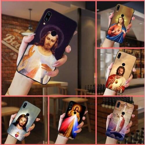 Jesus Sacred Heart believer Phone Case For Xiaomi Redmi note 7 8 9 t k30 max3 9 s 10 pro lite
